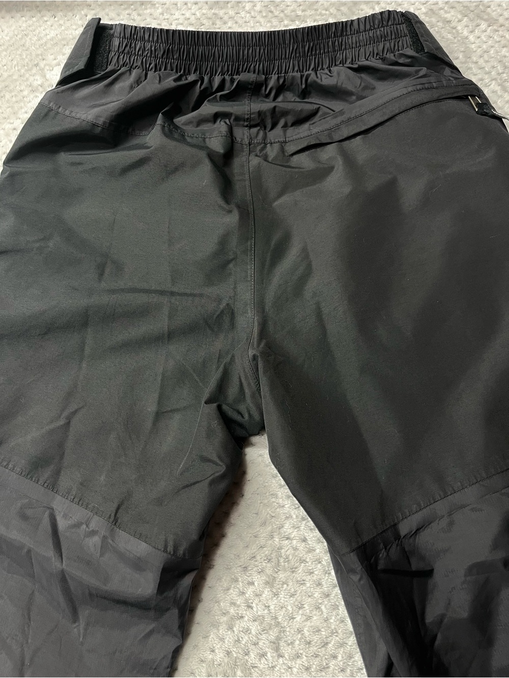 The North Face Black Men's S rain/snow/hike shell pants